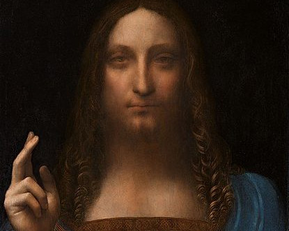 Salvator Mundi Paris by Emy