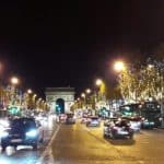 Christmas tree Christmas time in Paris