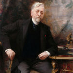 Portrait of Gustave Eiffel what to do in Paris by PARIS BY EMY