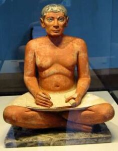 The Seated Scribe Louvre Museum Private Tour PARIS BY EMY Paris Travel Planner and Licensed Private Tour Guide in Paris
