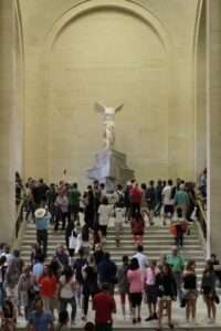 Louvre Museum The Winged Victory of SamothracePARIS BY EMY Paris Trip Planner