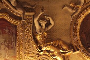 Ceilings apartments of queen Anne of Austria what to see at the Louvre PARIS BY EMY
