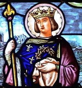 Saint Louis King of France Siante chapelle Chirst relics PARIS BY EMY